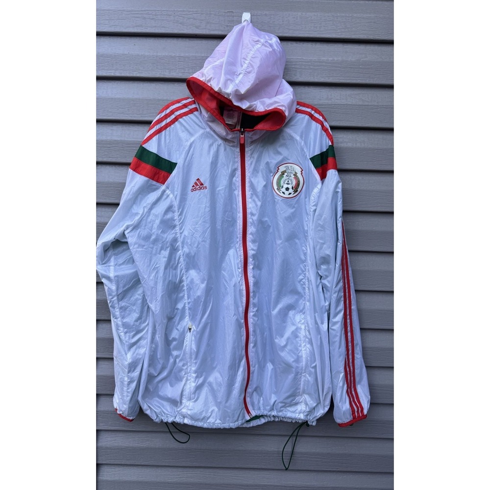 2014 Mexico Adidas Authentic Player Version FIFA World Cup Anthem Jacket 2XL